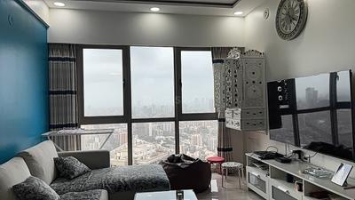 Living Room Image of 1050 Sq.ft 2 BHK Apartment / Flat for sale in Sheth Auris Serenity, Malad West Mumbai for Rs. 32000000
