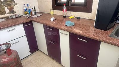 Kitchen Image of 1250 Sq.ft 2 BHK Independent House for rent in Garg Enclave Extension, Indira Nagar Lucknow for Rs. 16500