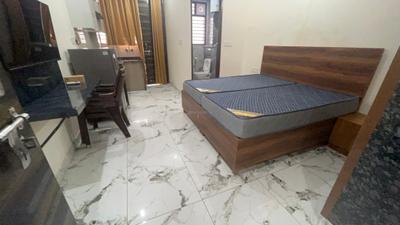 Bedroom Image of 1000 Sq.ft 1 BHK Builder Floor for rent in Sector 57 Gurgaon for Rs. 36000
