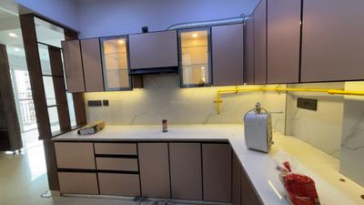 Kitchen Image of 1261 Sq.ft 3 BHK Apartment / Flat for rent in Prateek Grand City, Siddharth Vihar Ghaziabad for Rs. 33800