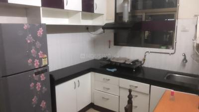 Kitchen Image of 550 Sq.ft 1 BHK Apartment / Flat for rent in Paradigm Pushpanjali Residency Phase III, Thane West Thane for Rs. 20000