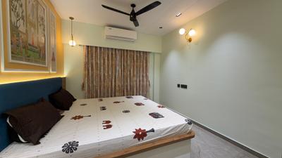 Bedroom Image of 2300 Sq.ft 3.5 BHK Apartment / Flat for rent in Malabar Exotica, Tragad Ahmedabad for Rs. 55000