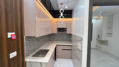 Kitchen Image of 450 Sq.ft 2 BHK Apartment / Flat for sale in Nawada New Delhi for Rs. 3850000