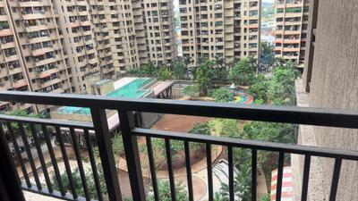 Balcony Image of 859 Sq.ft 2 BHK Apartment / Flat for sale in Raunak City Sector IV D4, Kalyan West Kalyan for Rs. 5611000