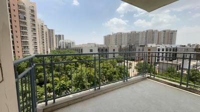 Balcony Image of 1556 Sq.ft 2.5 BHK Apartment / Flat for sale in Godrej 101, Sector 79 Gurgaon for Rs. 17200000