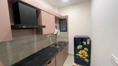 Kitchen Image of 1500 Sq.ft 1 BHK Builder Floor for rent in Scheme 78 Indore for Rs. 19500
