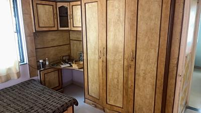 Bedroom Image of 800 Sq.ft 2 BHK Apartment / Flat for rent in Kunal Estate, Chinchwad Pune for Rs. 23000