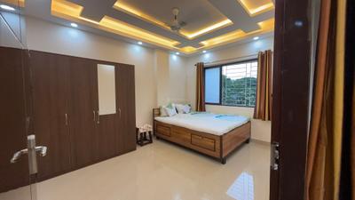 Bedroom Image of 450 Sq.ft 1 BHK Builder Floor for rent in Picnic Garden Kolkata for Rs. 20000