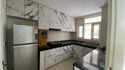 Kitchen Image of 1760 Sq.ft 3 BHK Apartment / Flat for rent in Kankha Ki Dhani Jaipur for Rs. 40000