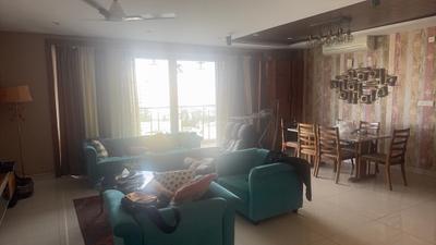 Living Room Image of 2023 Sq.ft 3 BHK Apartment / Flat for rent in Purva Whitehall, Harlur Bengaluru for Rs. 110000