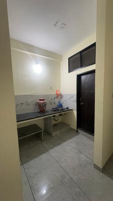Kitchen Image of 800 Sq.ft 1 RK Builder Floor for rent in Sukhliya Indore for Rs. 8500