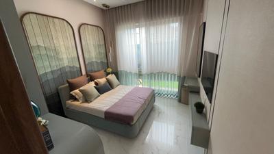 Bedroom Image of 1600 Sq.ft 3 BHK Apartment / Flat for sale in Ceratec Presidential Towers, Ravet Pune for Rs. 12500000