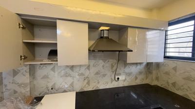 Kitchen Image of 1500 Sq.ft 1 BHK Apartment / Flat for rent in Mahalakshmi Nagar Indore for Rs. 24000
