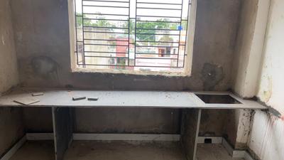 Kitchen Image of 973 Sq.ft 2 BHK Apartment / Flat for sale in Chinar Park Kolkata for Rs. 3892000