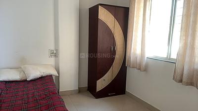 Bedroom Image of 650 Sq.ft 1 BHK Builder Floor for rent in Shri Senapati Bapat Co Operative Housing Society, Gokhalenagar Pune for Rs. 25000