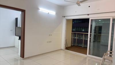 Living Room Image of 1355 Sq.ft 2.5 BHK Apartment / Flat for rent in L And T Raintree Boulevard, Sahakara Nagar Bengaluru for Rs. 54500