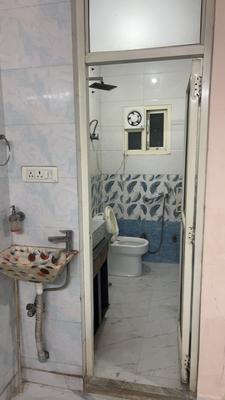 Bathroom Image of 450 Sq.ft 2 BHK Builder Floor for sale in Mandawali New Delhi for Rs. 3800000