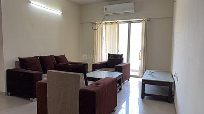 Living Room Image of 1850 Sq.ft 3 BHK Apartment / Flat for rent in Adani The Meadows, Shantigram Ahmedabad for Rs. 44000