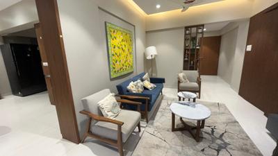 Living Room Image of 1560 Sq.ft 3 BHK Apartment / Flat for rent in F5 Mount Unique, Baner Pune for Rs. 79000