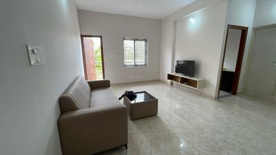 Living Room Image of 1200 Sq.ft 2 BHK Builder Floor for rent in Marathahalli Bengaluru for Rs. 40000