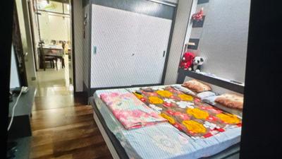 Bedroom Image of 937 Sq.ft 3 BHK Apartment / Flat for sale in PSY Pramukh Pacific, Sargasan Gandhinagar for Rs. 12500000