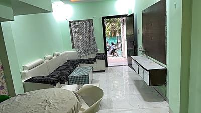 Living Room Image of 1000 Sq.ft 2 BHK Builder Floor for rent in Mahalakshmi Nagar Indore for Rs. 21000