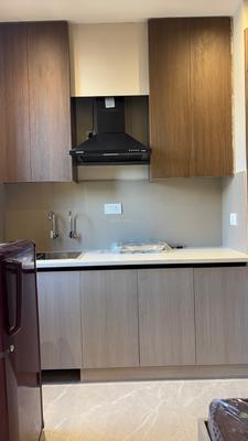 Kitchen Image of 500 Sq.ft 1 RK Builder Floor for rent in DLF Phase 1 Gurgaon for Rs. 25000