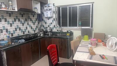 Kitchen Image of 1010 Sq.ft 3 BHK Apartment / Flat for sale in Bally Howrah for Rs. 4100000