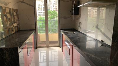 Kitchen Image of 1005 Sq.ft 2 BHK Apartment / Flat for rent in Mid-Town Avenue, Kalyan West Kalyan for Rs. 22000