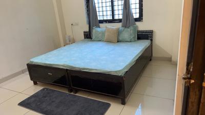 Bedroom Image of 1000 Sq.ft 2 BHK Apartment / Flat for rent in Shekhar Planet, Vijay Nagar Indore for Rs. 30000