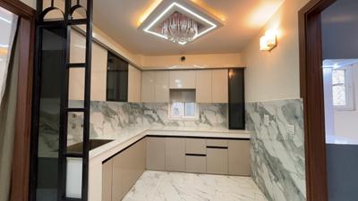 Kitchen Image of 747 Sq.ft 3 BHK Apartment / Flat for sale in Dwarka Mor New Delhi for Rs. 6500000