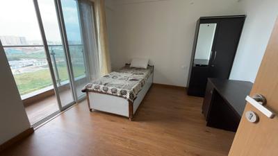Bedroom Image of 810 Sq.ft 2 BHK Duplex for rent in Gera World Of Joy, Upper Kharadi Pune for Rs. 40000