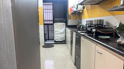 Kitchen Image of 980 Sq.ft 2 BHK Apartment / Flat for sale in Shiv Valley Apartment, Kalyan West Kalyan for Rs. 6351000