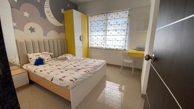 Bedroom Image of 800 Sq.ft 2 BHK Apartment / Flat for sale in Kumar Palmcrest A5, Kondhwa Budruk Pune for Rs. 5500000
