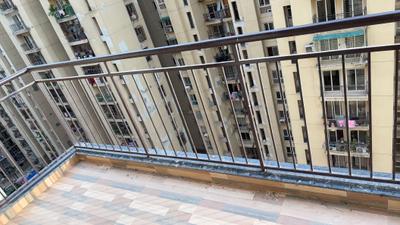 Balcony Image of 1125 Sq.ft 3 BHK Apartment / Flat for rent in City Grace, Bamheta Village Ghaziabad for Rs. 25000