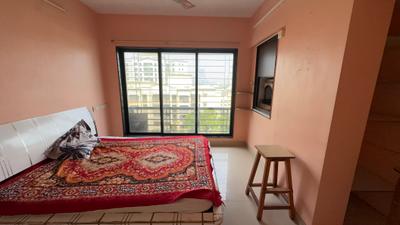 Bedroom Image of 900 Sq.ft 2 BHK Apartment / Flat for rent in Kulswamini Goraksha Dham, Borivali East Mumbai for Rs. 50000