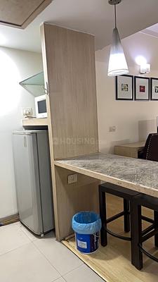 Kitchen Image of 671 Sq.ft 1 RK Studio for rent in Assotech Cabana, Indirapuram Ghaziabad for Rs. 25500