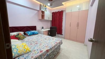 Bedroom Image of 1210 Sq.ft 2 BHK Apartment / Flat for rent in Upper Kharadi Pune for Rs. 45000