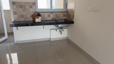 Kitchen Image of 600 Sq.ft 1 BHK Apartment / Flat for rent in Puravankara Silversands, Mundhwa Pune for Rs. 25000
