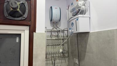 Kitchen Image of 1200 Sq.ft 2 BHK Independent House for rent in Sector 57 Gurgaon for Rs. 46000