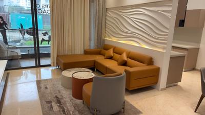 Living Room Image of 1165 Sq.ft 2 BHK Apartment / Flat for sale in Waghere Rajveer Nucleus, Wakad Pune for Rs. 8400000