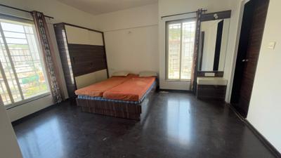 Bedroom Image of 1150 Sq.ft 2 BHK Apartment / Flat for rent in PGM Zenistry, Baner Pune for Rs. 36000