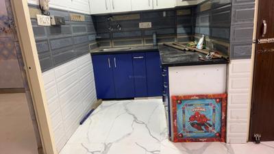 Kitchen Image of 450 Sq.ft 2 BHK Builder Floor for sale in Mandawali New Delhi for Rs. 3800000