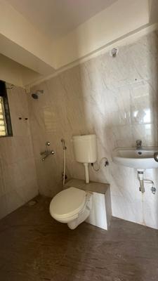 Bathroom Image of 720 Sq.ft 1 BHK Apartment / Flat for rent in Dattani Vertex, Vasai West Vasai for Rs. 16000
