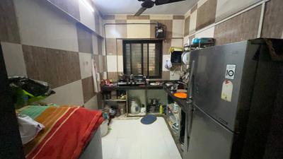Kitchen Image of 550 Sq.ft 1 BHK Apartment / Flat for sale in Shree Kanchan Janga CHS, Kopar Khairane Navi Mumbai for Rs. 13000000