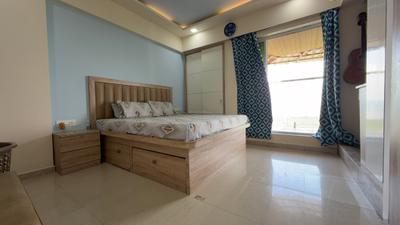 Bedroom Image of 1575 Sq.ft 3 BHK Apartment / Flat for rent in Vignahar Heights, Nerul Navi Mumbai for Rs. 130000