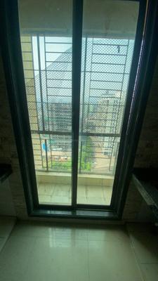 Balcony Image of 1000 Sq.ft 2 BHK Apartment / Flat for rent in Kamdhenu Aura, Taloja Navi Mumbai for Rs. 23000
