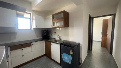 Kitchen Image of 575 Sq.ft 1 BHK Apartment / Flat for rent in Eroor Kochi for Rs. 33000