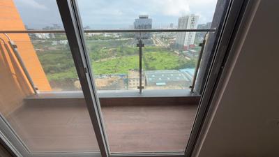 Balcony Image of 990 Sq.ft 2 BHK Duplex for rent in Geras Planet Of Joy, Upper Kharadi Pune for Rs. 33000
