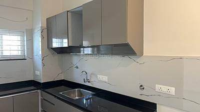 Kitchen Image of 550 Sq.ft 1 BHK Builder Floor for rent in HSR Layout Bengaluru for Rs. 26000